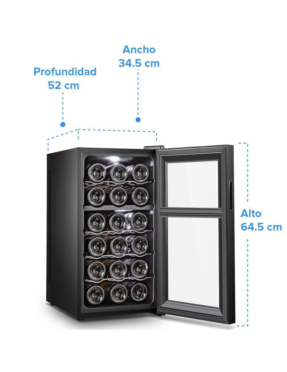 Cava de vinos Ev18Dc01 capacidad 18 botellas 3