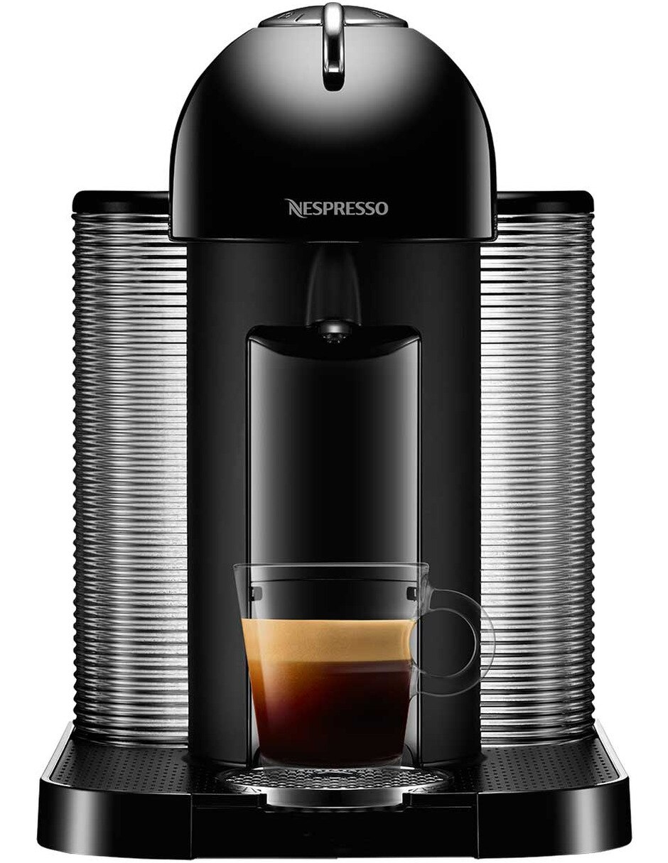 Cafetera de cápsula Nespresso Vertuo Manual Black 1.4 litros en Liverpool