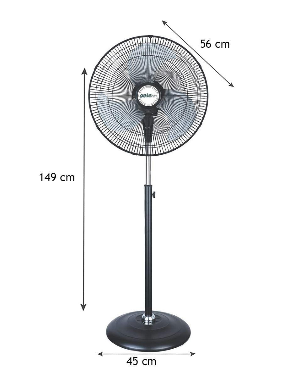 Ventilador de pedestal 3 velocidades 4