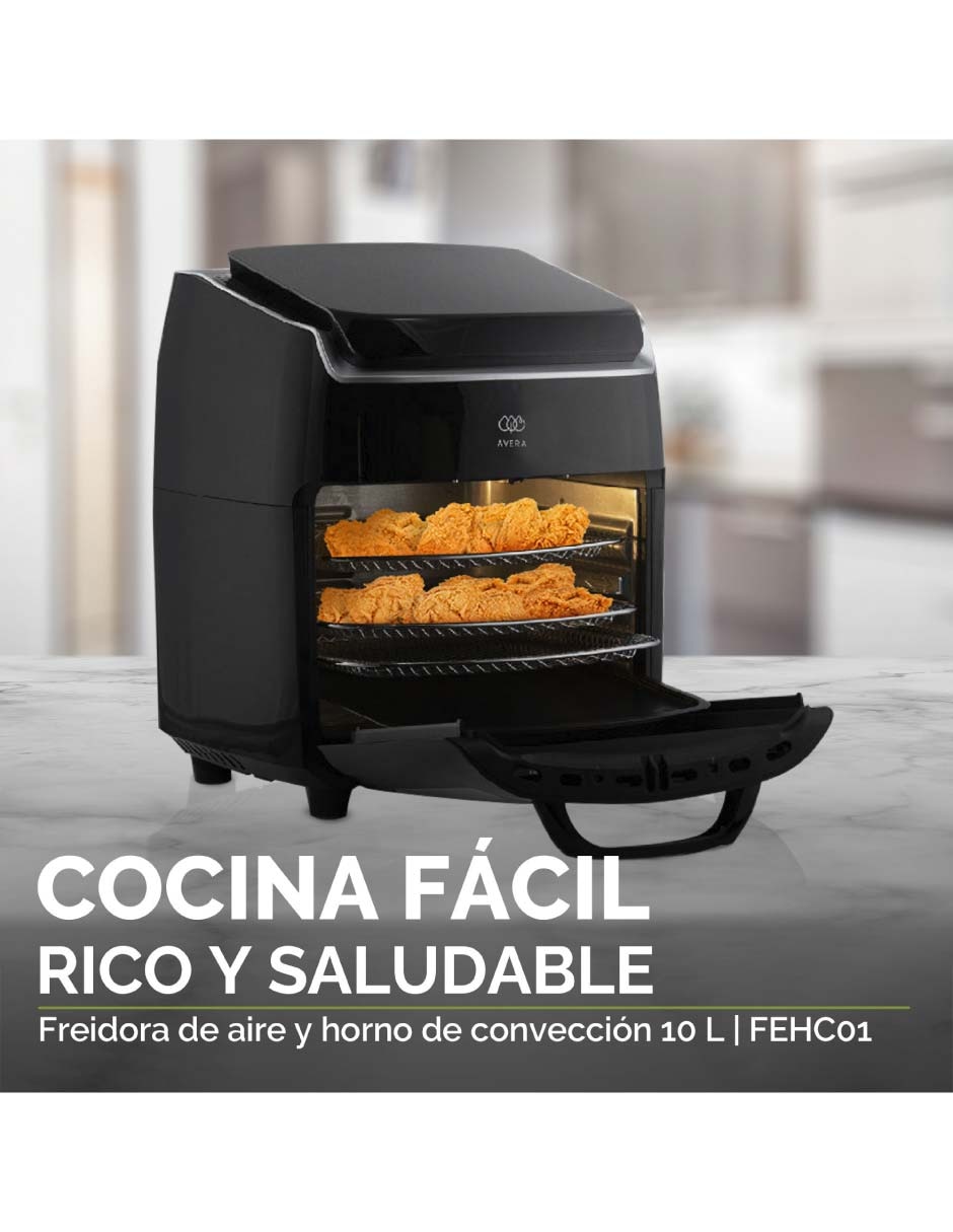 Freidora de aire 10 L Fehc01 7