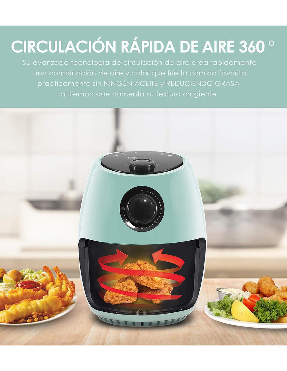 Freidora de aire 2.3 L Eaf-0201Bl 4