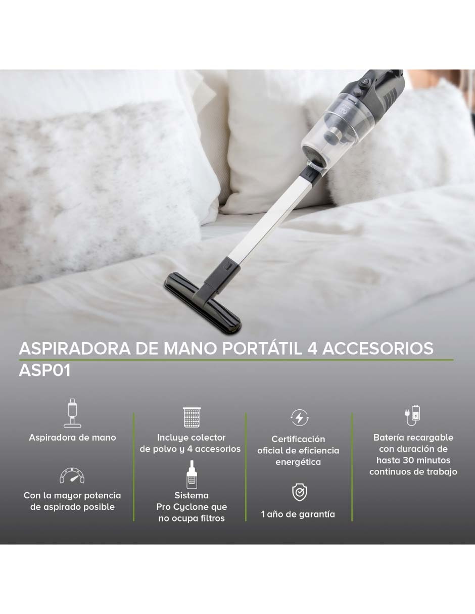 Aspiradora de mano pro cyclo 4