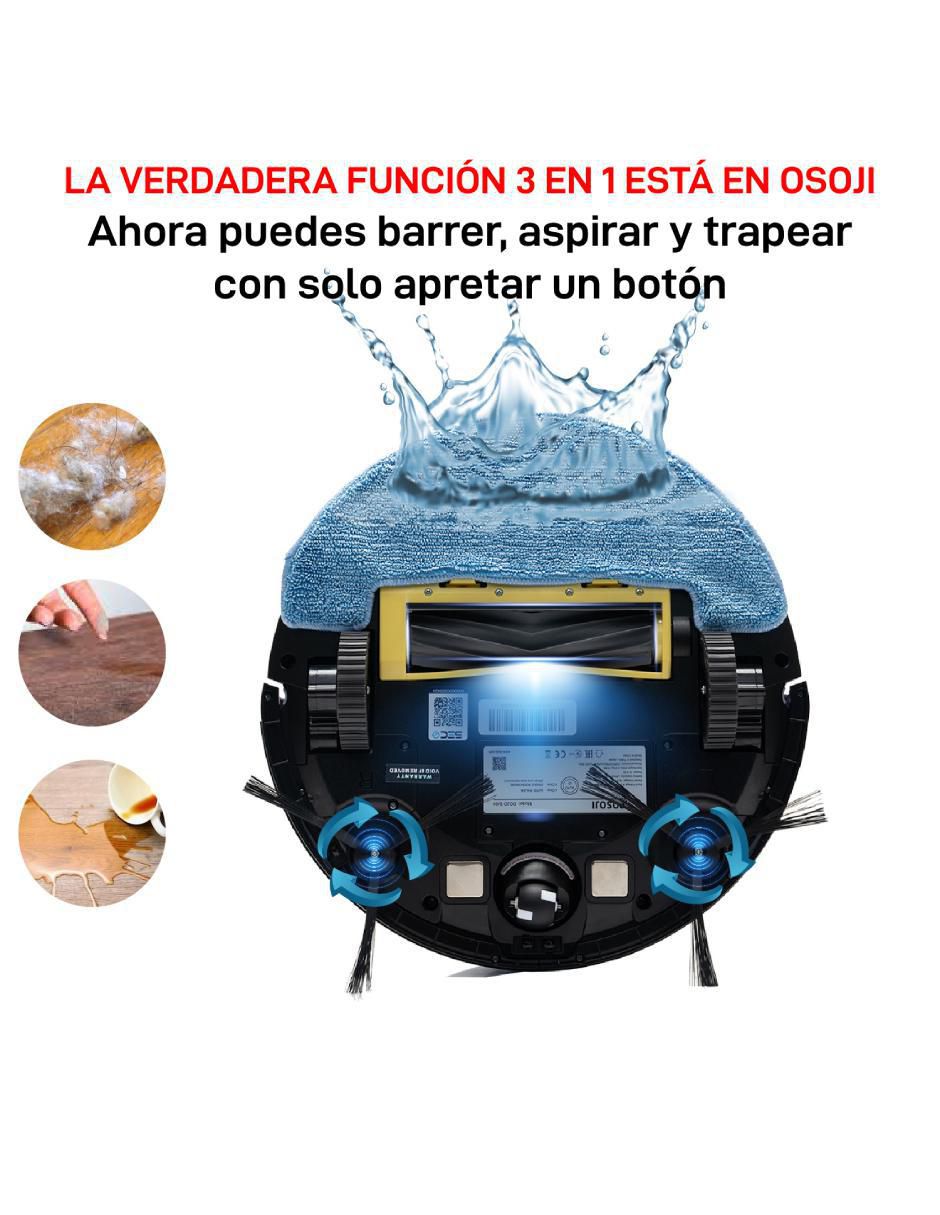 Aspiradora robot dojo duo 990 300 ml 2