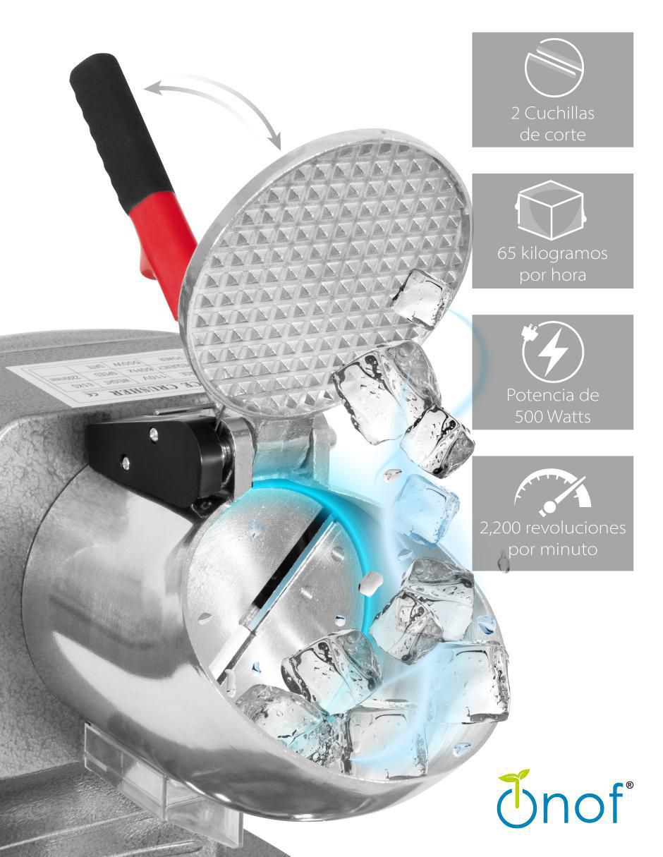 Trituradora de hielo 2200 RPM Ontr-300 3