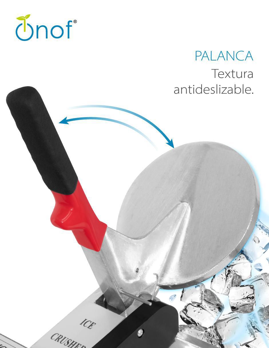 Trituradora de hielo 2200 RPM Ontr-300 5