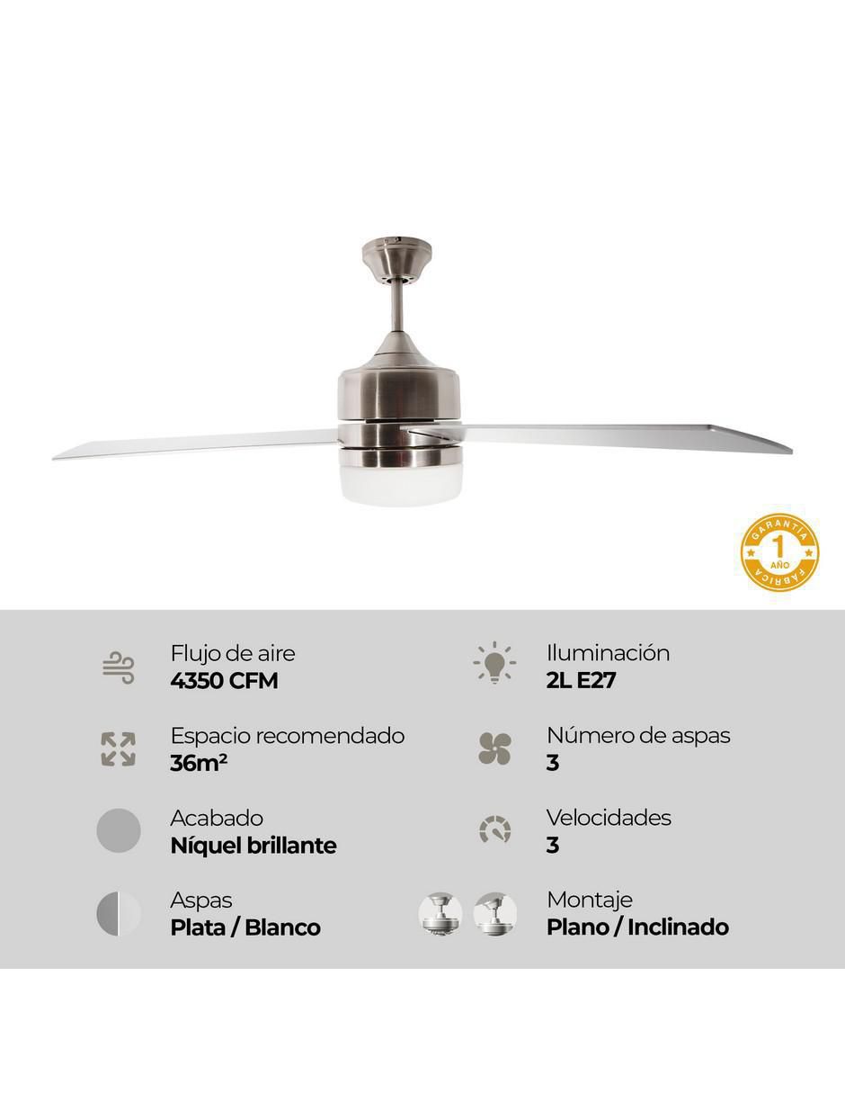 Ventilador de techo 3 velocidades 2