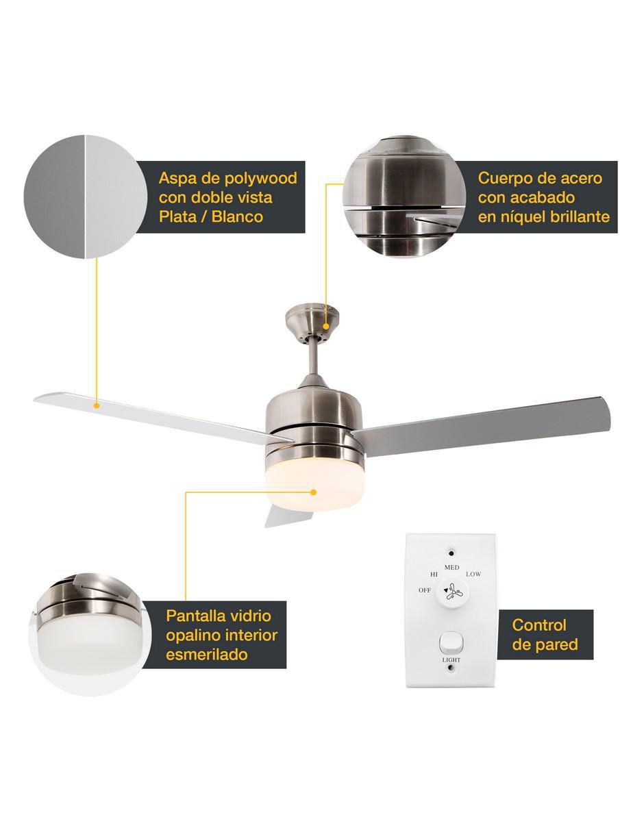 Ventilador de techo 3 velocidades 3
