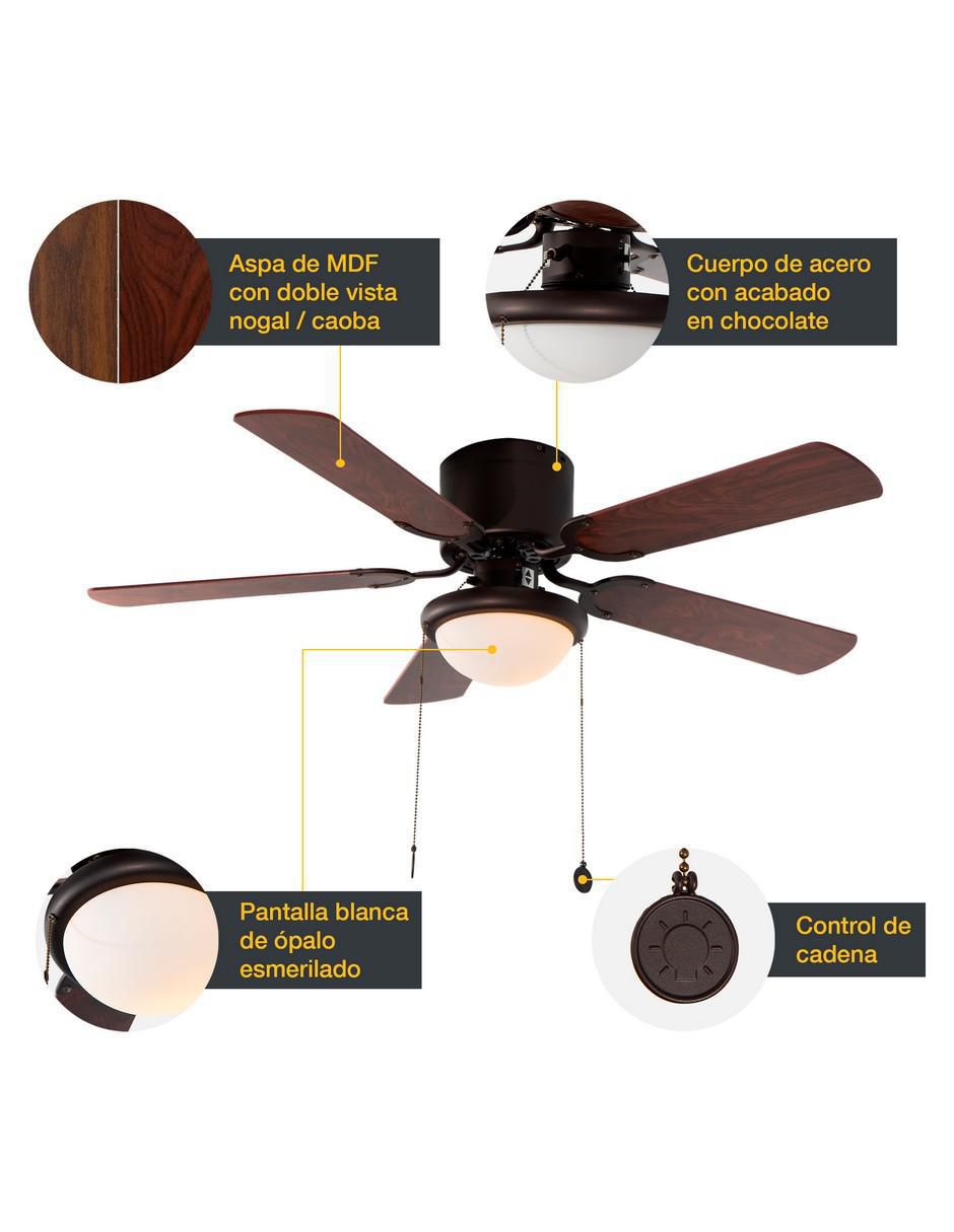 Ventilador de techo 3 velocidades 3