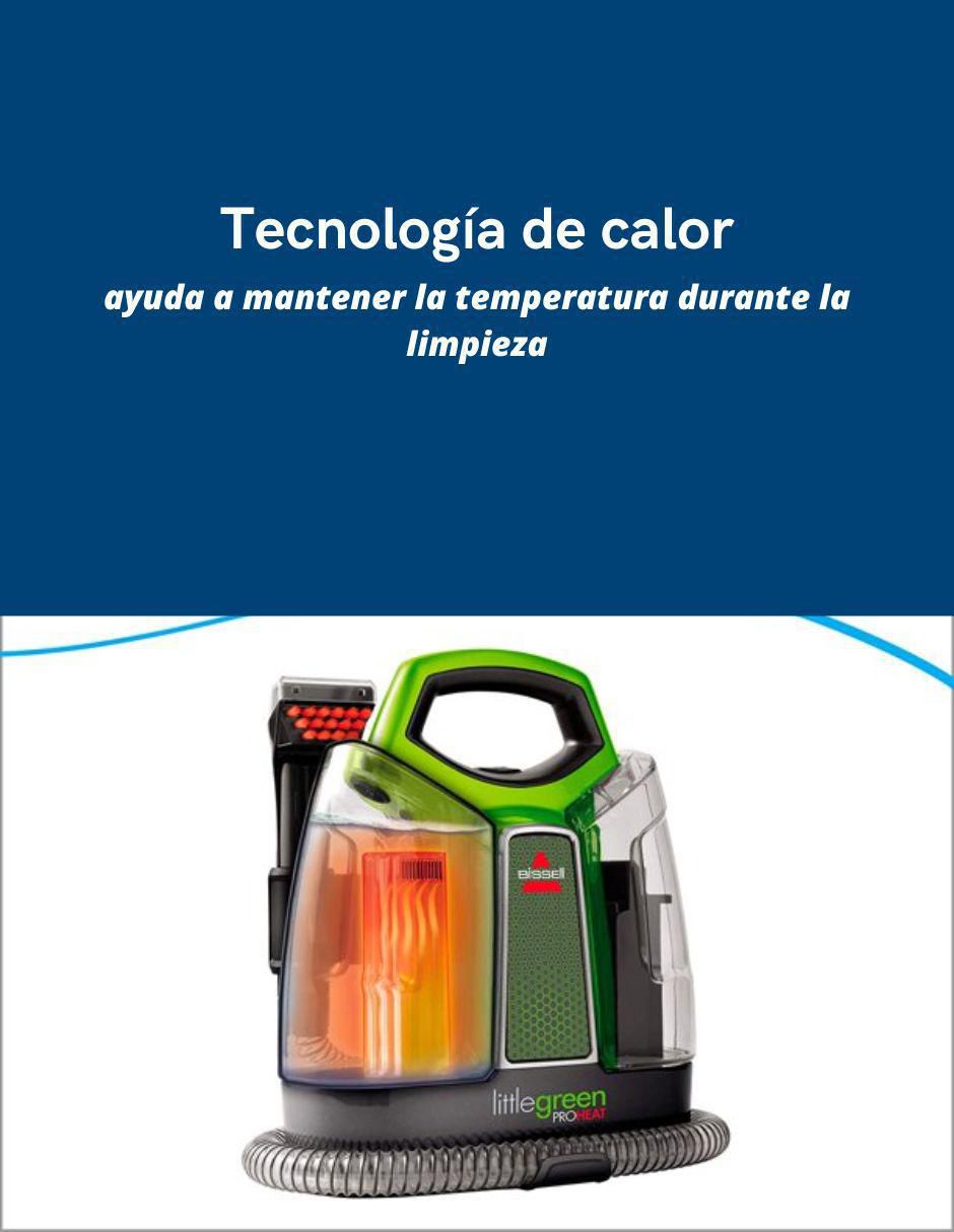 Aspiradora de mano little green proheat 750 ml 2