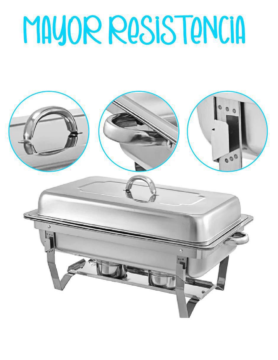 Chafer buffet de acero inoxidable 2