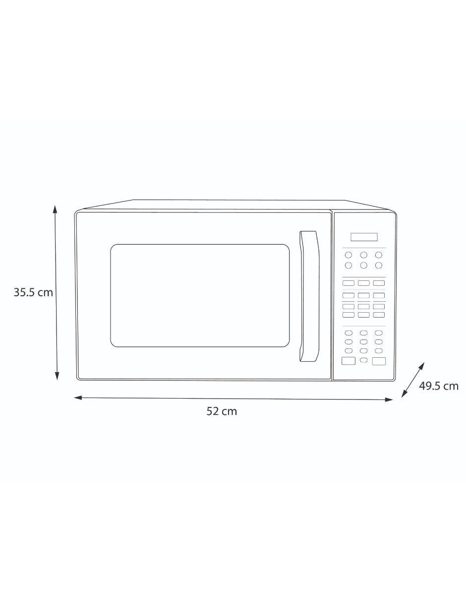 Horno de microondas de convección con grill modelo MMDXG11S2BW 2