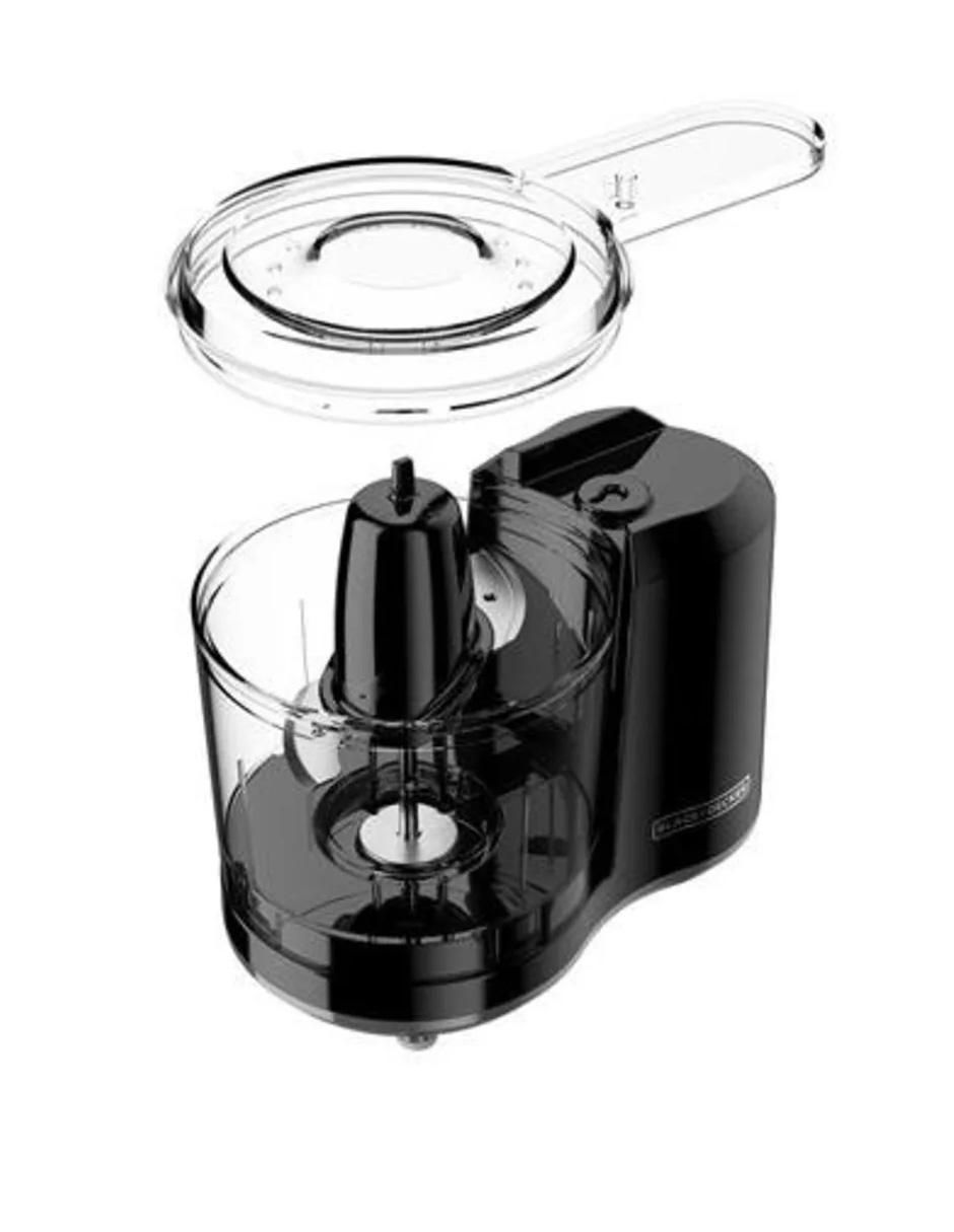 Procesador de alimentos cuchillas de acero inoxidable 3