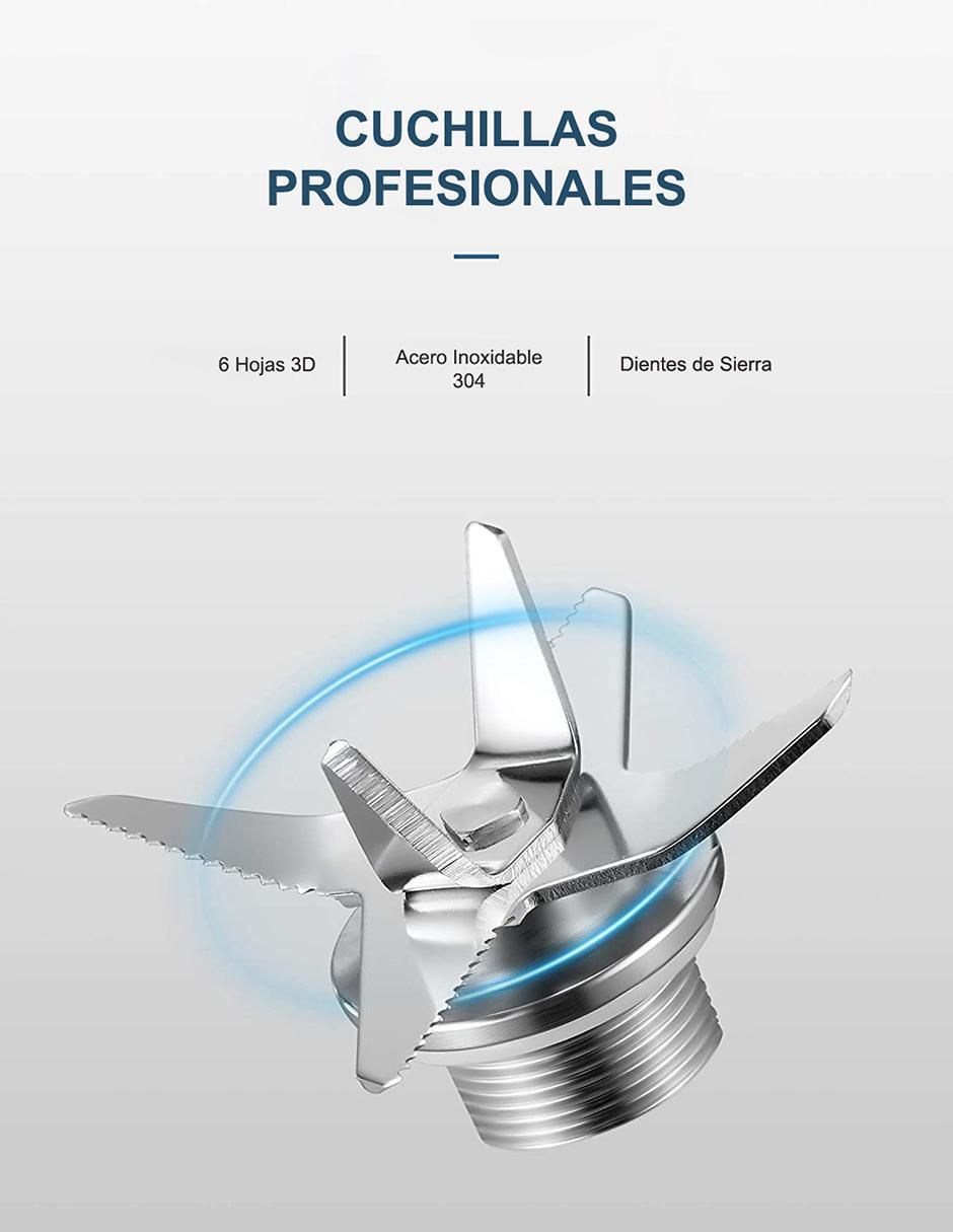 Licuadora Aicok LP0010 8 velocidades 4