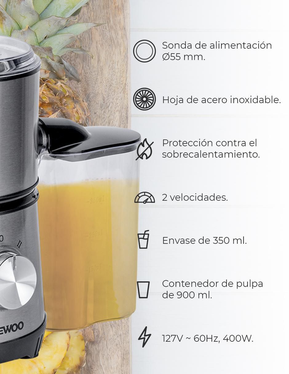 Extractor de jugo 400 W 7