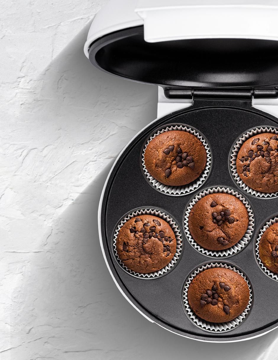 Máquina para cupcakes 6 porciones 6