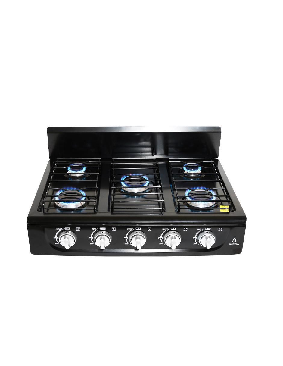 Parrilla 5Q TITAN BLACK de acero