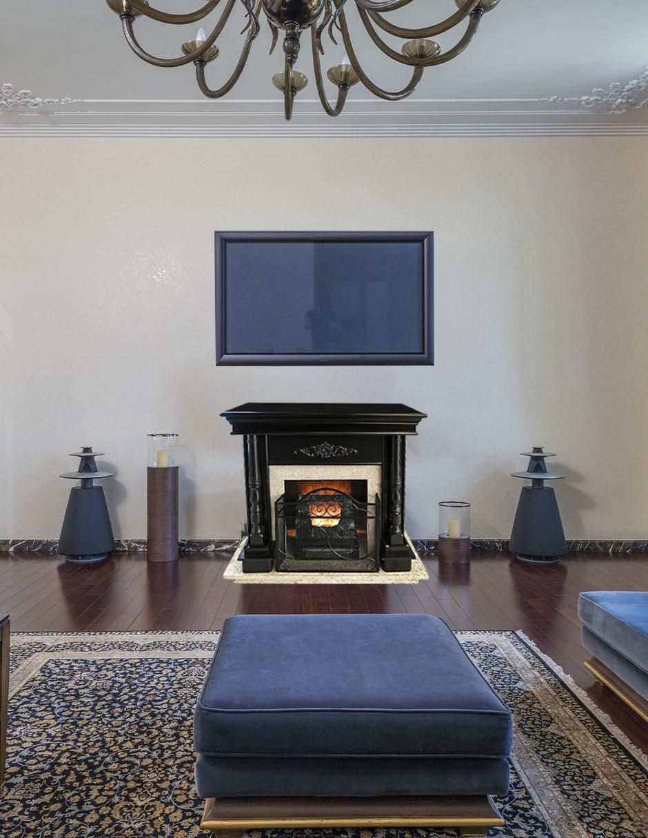 Calefactor de chimenea eléctrico de 127 V 5