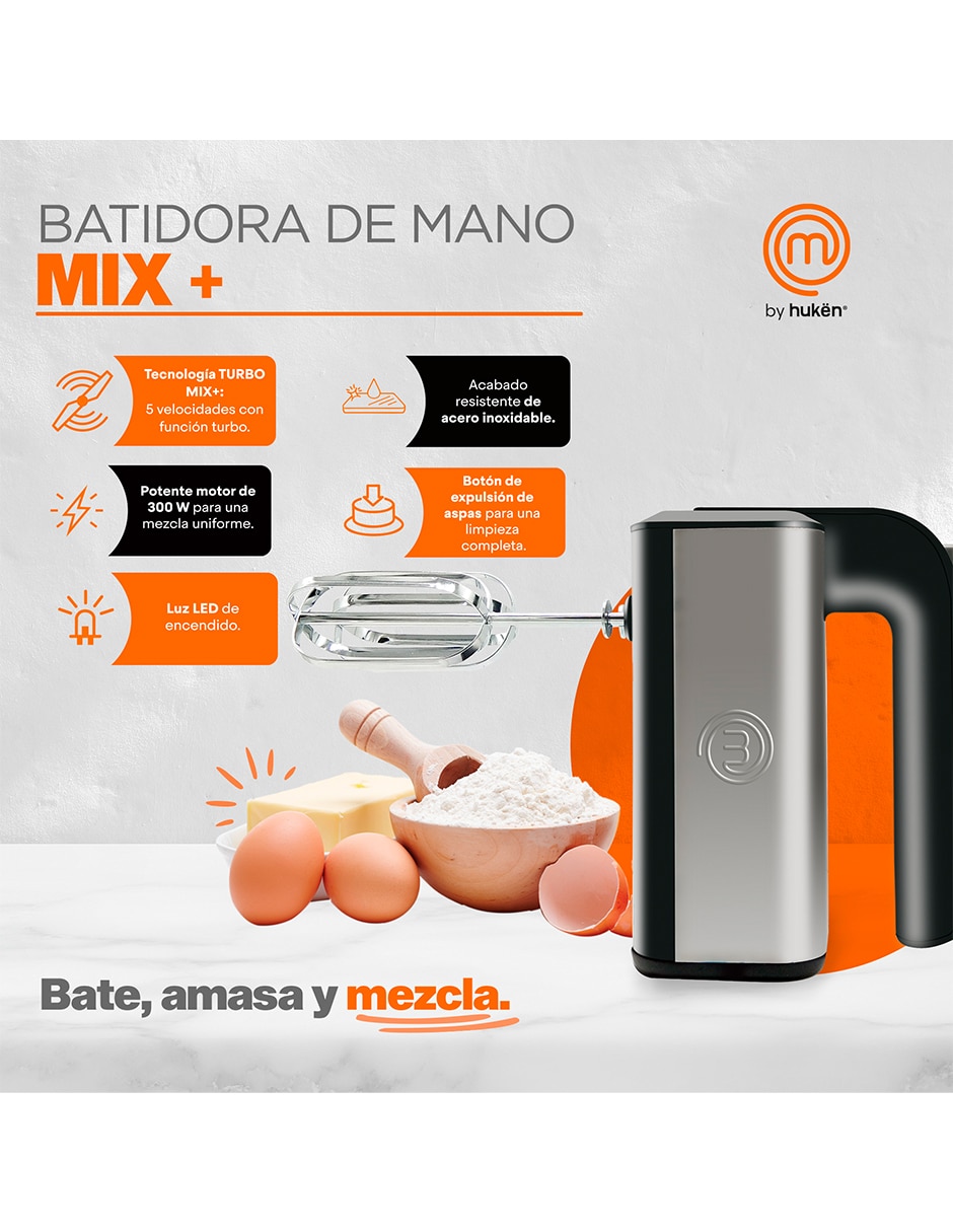 Batidora manual 6 velocidades Mk-Hm-300Ss 8