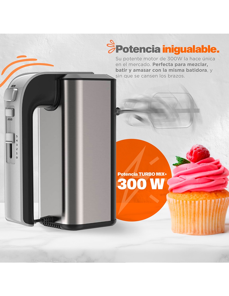 Batidora manual 6 velocidades Mk-Hm-300Ss 9