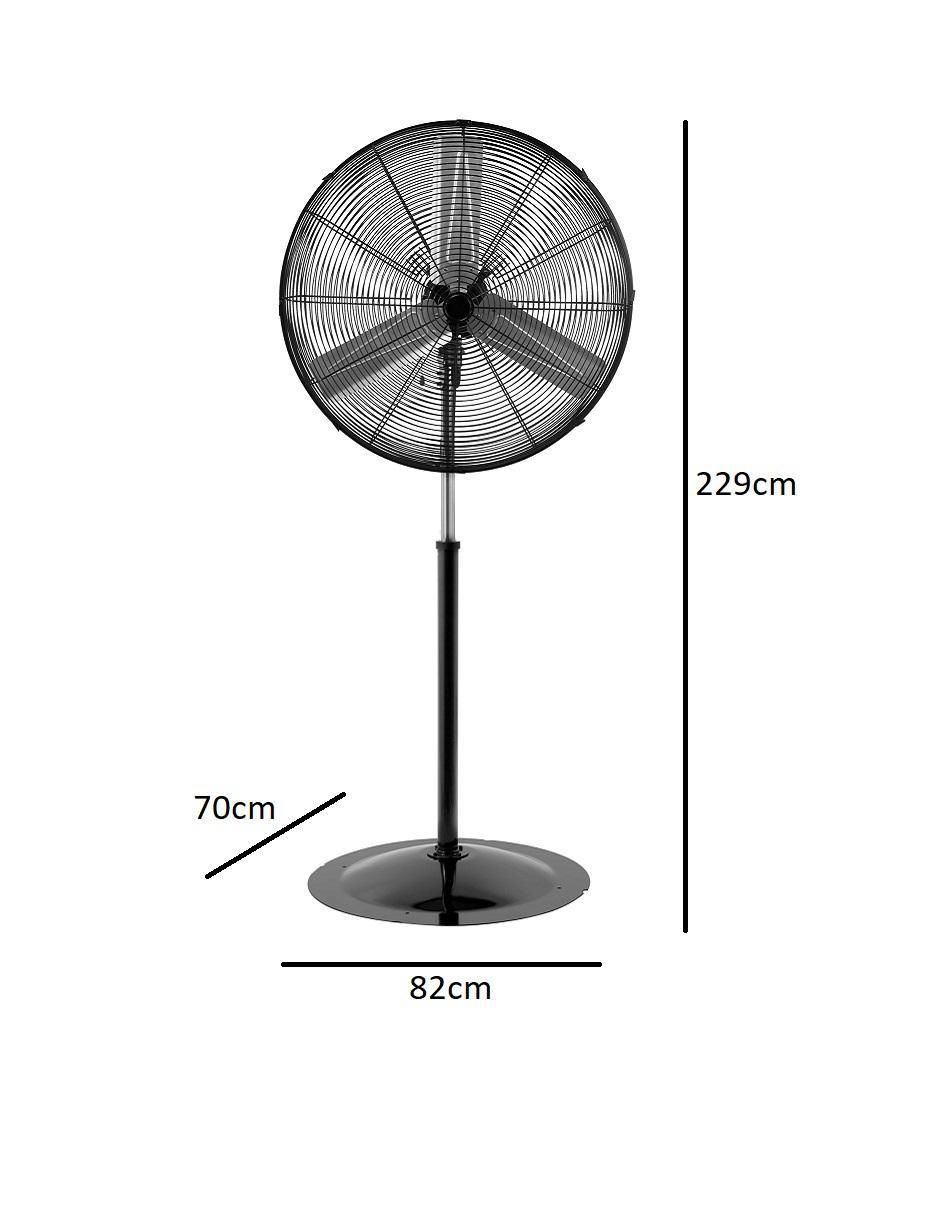 Ventilador de pedestal 2 velocidades