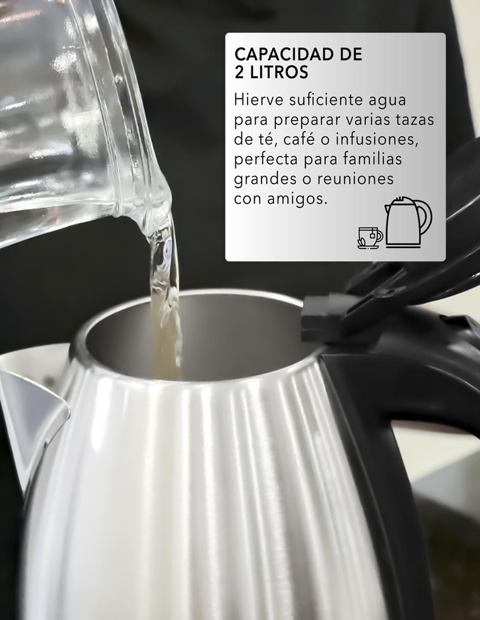 Tetera eléctrica de acero inoxidable 5