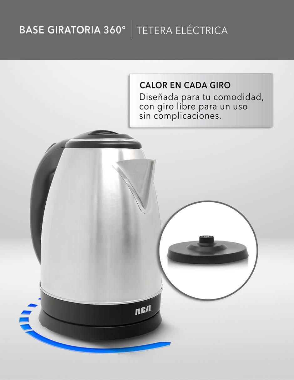 Tetera eléctrica de acero inoxidable 6