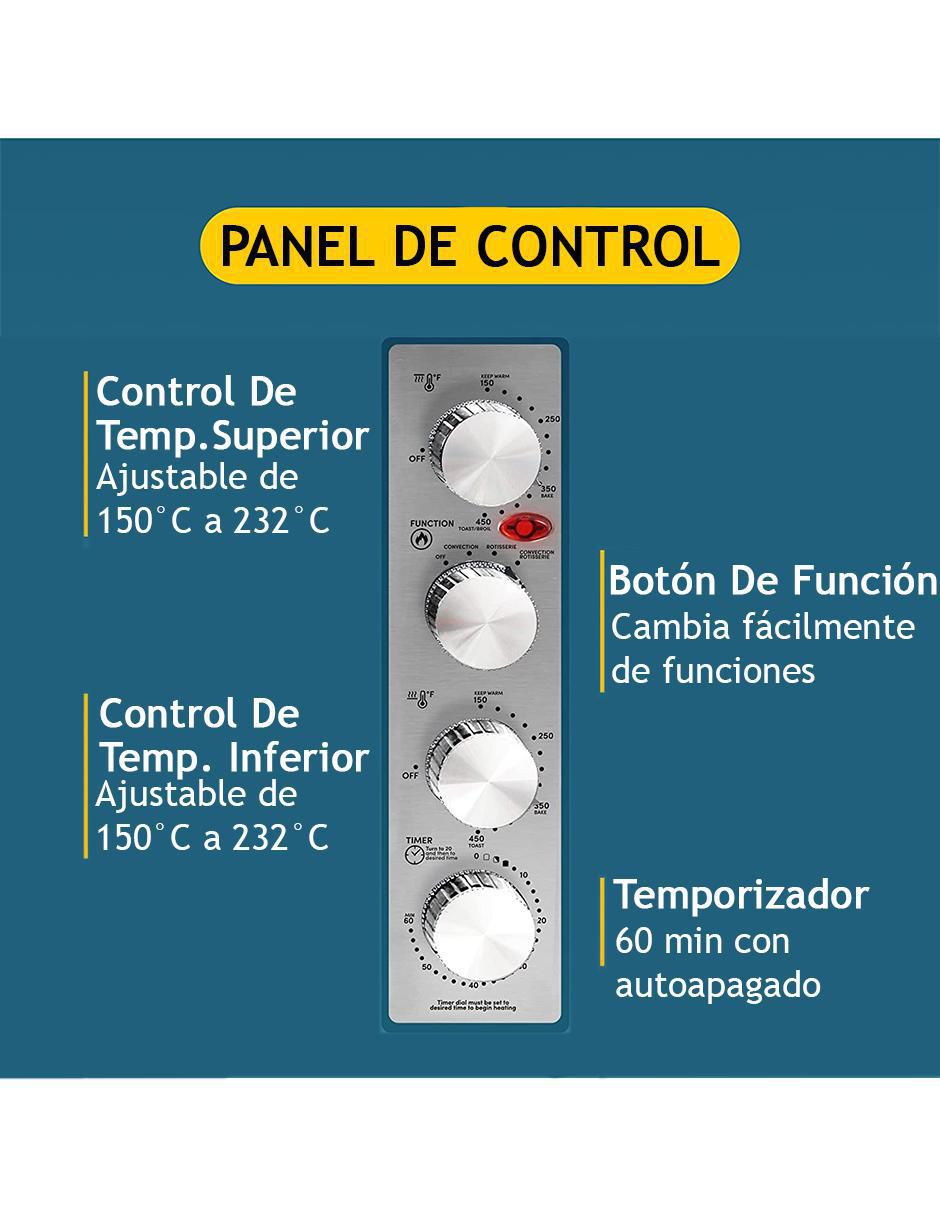 Horno convección ET02530M 25 L 4
