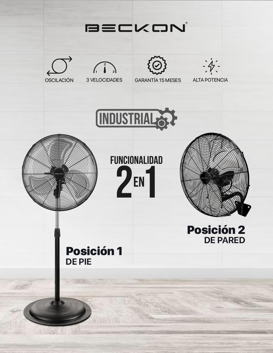 Ventilador de pedestal 3 velocidades 2