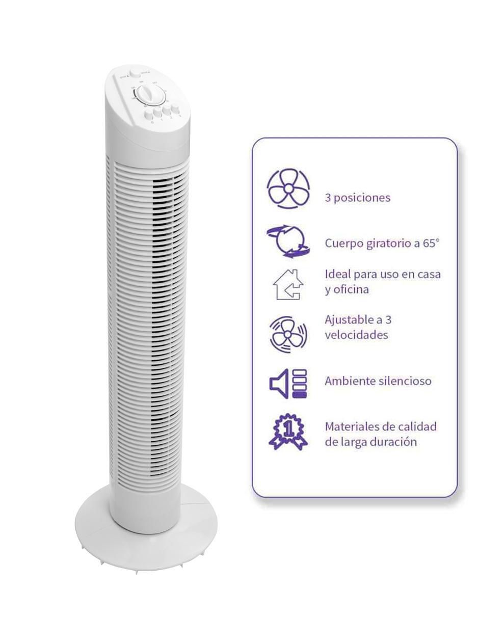 VENTILADOR DE TORRE VT-98-B42W, BLANCOV 2