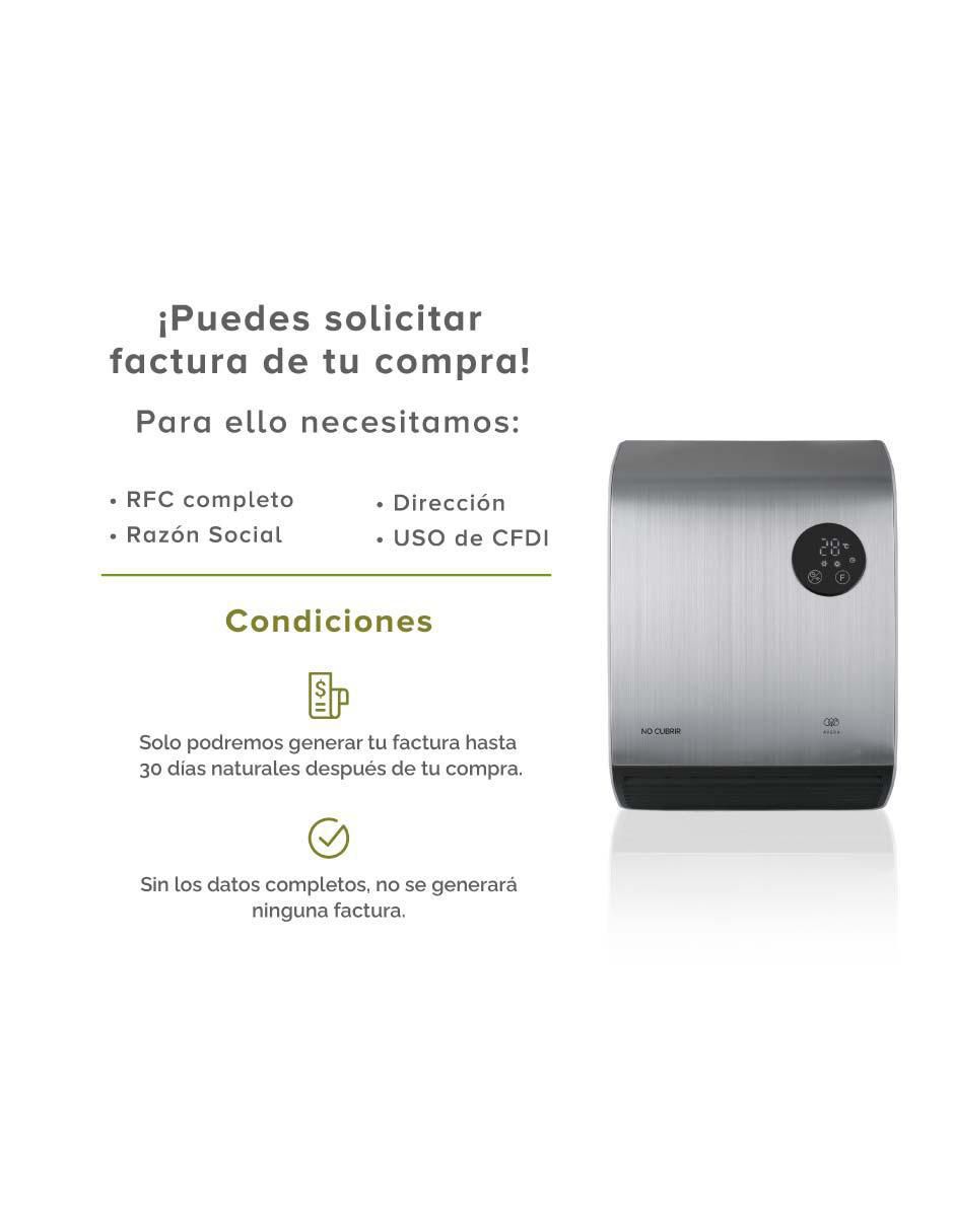 Calefactor de pared eléctrico de 127 V 4