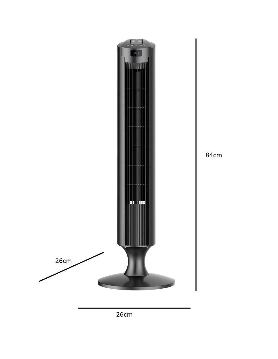 Ventilador de torre con control remoto 3 velocidades 7
