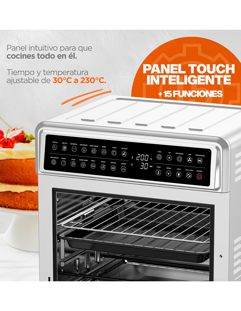 Horno eléctrico freidora Mk-afo-20t 20 litros 8