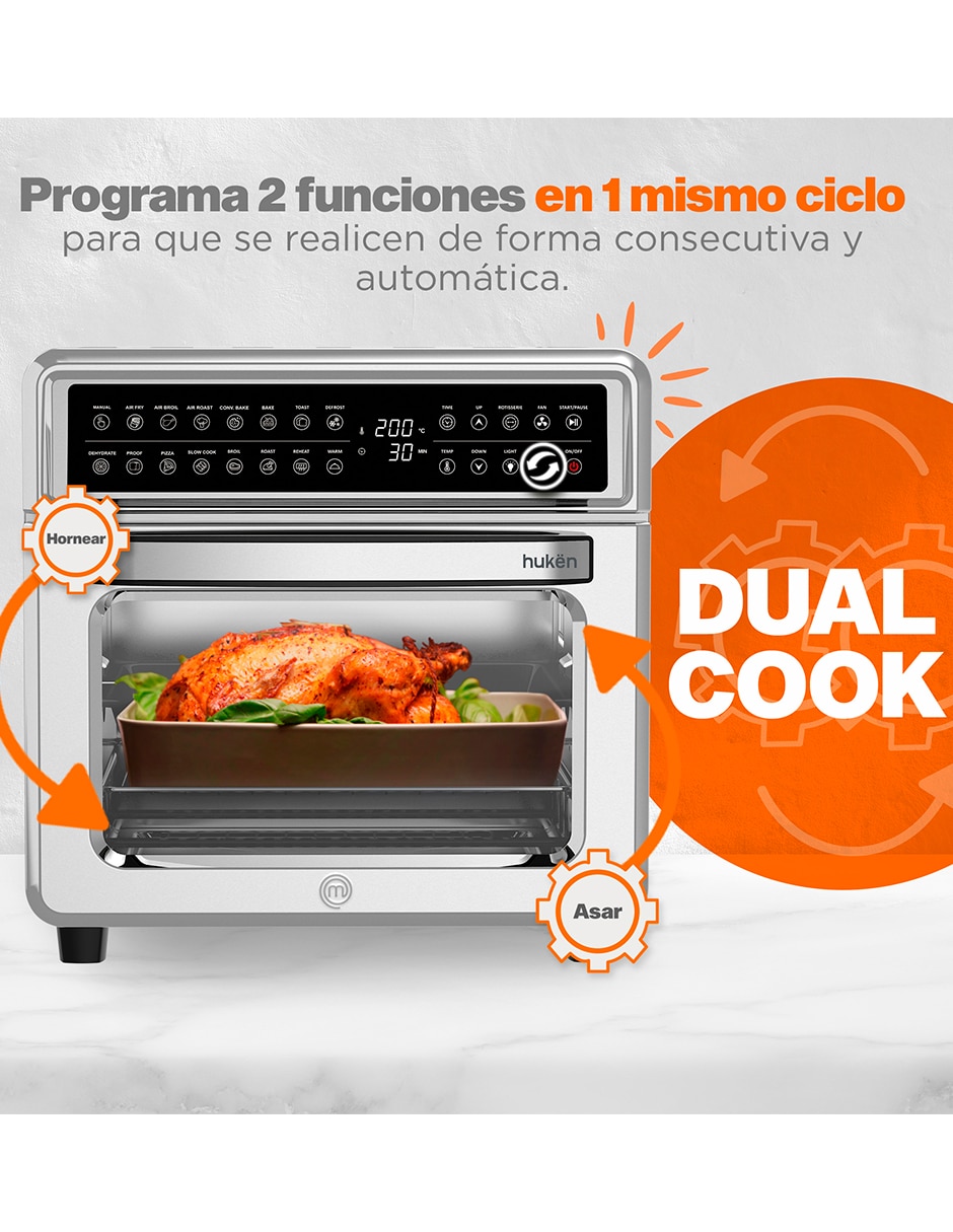 Horno eléctrico freidora Mk-afo-20t 20 litros 10