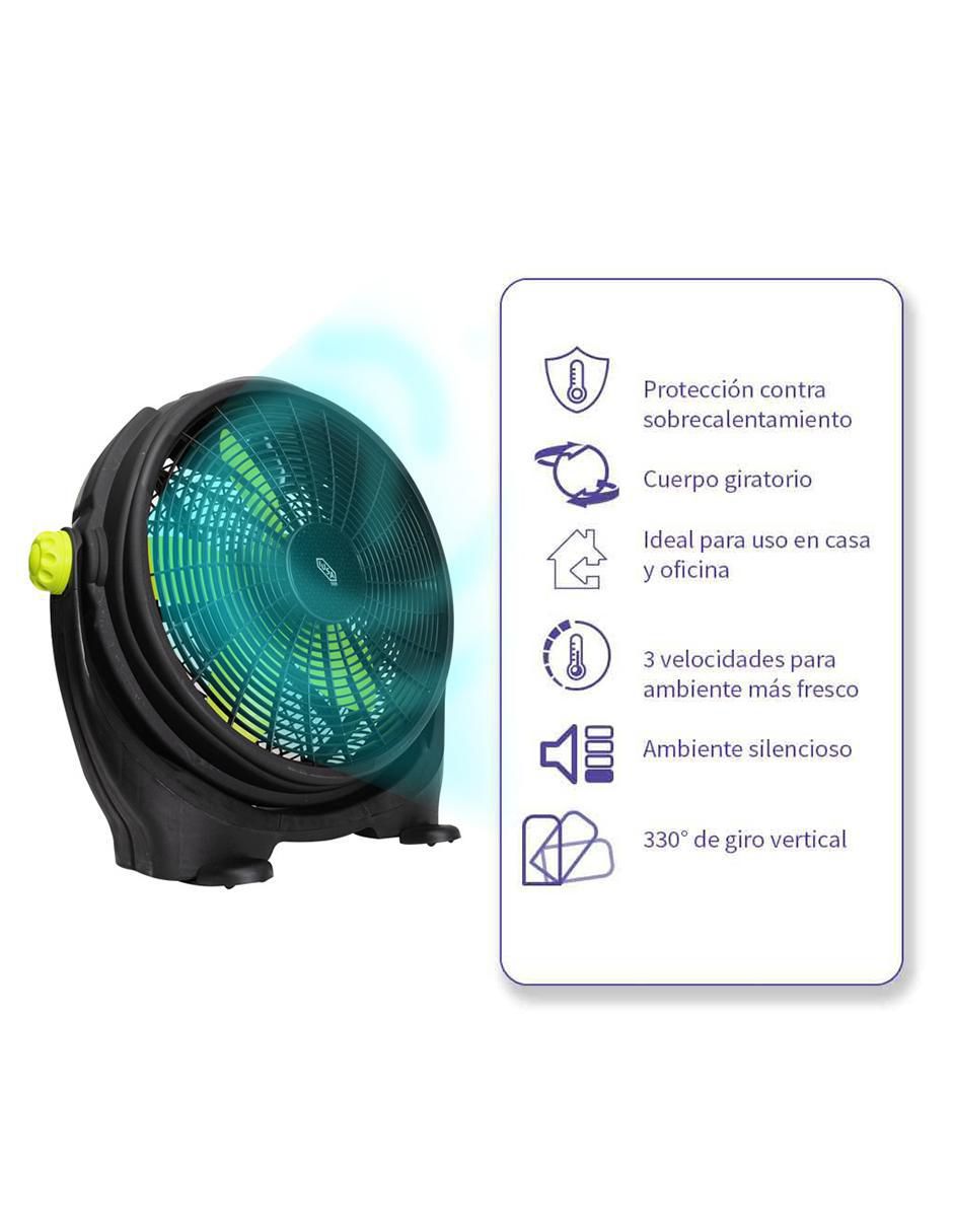Ventilador de piso 3 velocidades 2