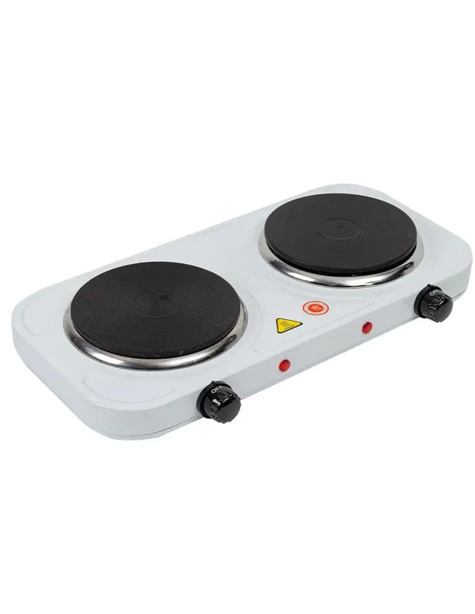 Parrilla eléctrica IU-2D2000 de acero 5