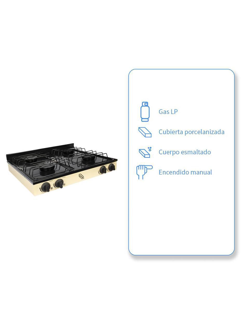 Parrilla PGLP 4QA de acero 2