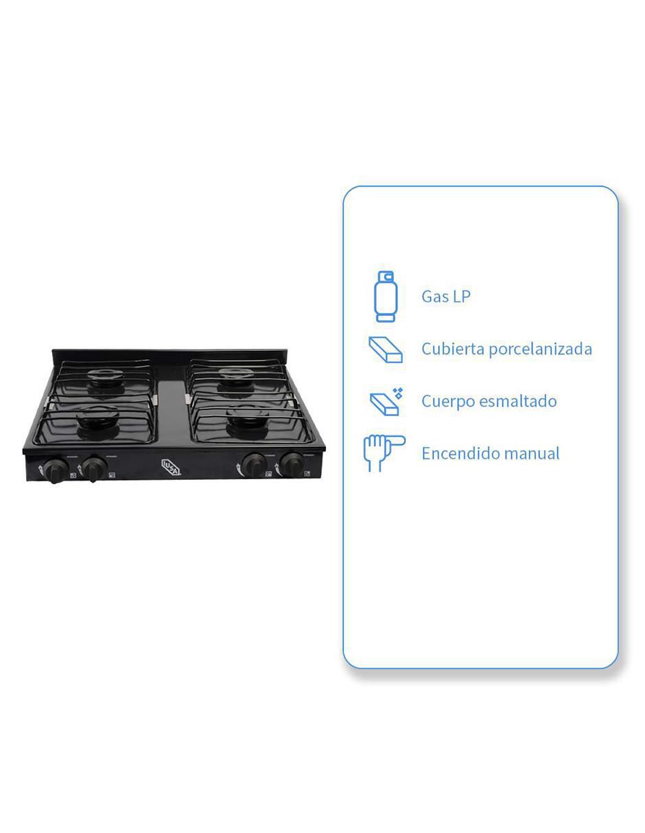 Parrilla PGLP 4QN de acero 2