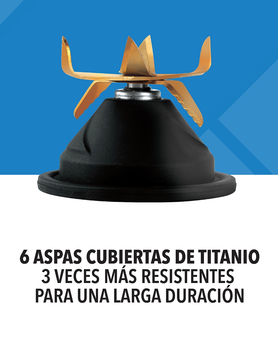 Licuadora BL6018-0BPLA 3 velocidades 18