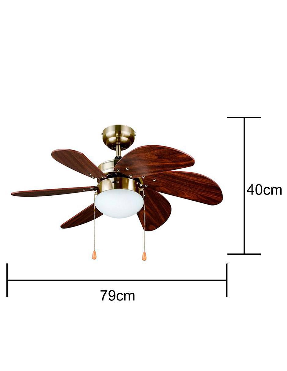 Ventilador de techo velocidades 5