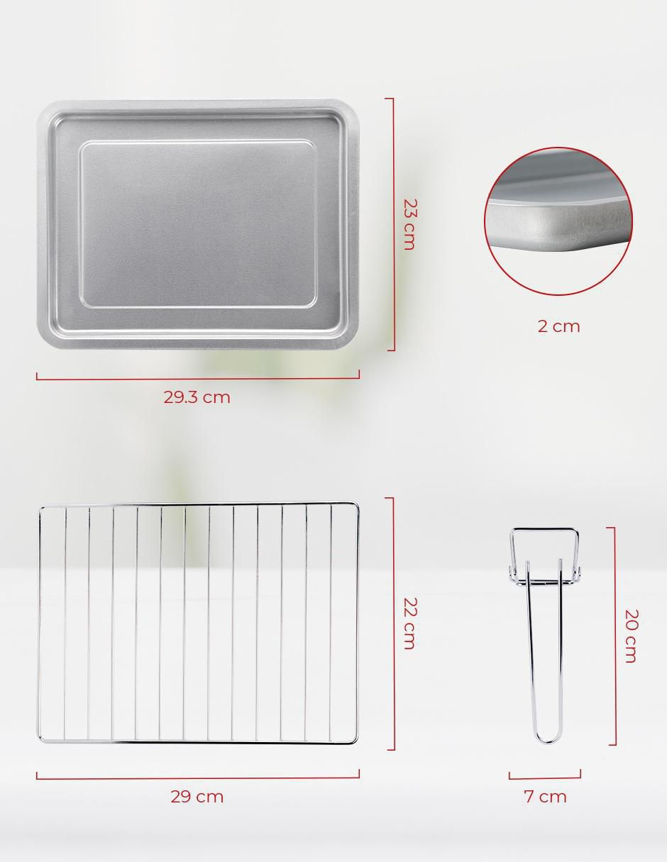 Horno tostador DOT-1657 9