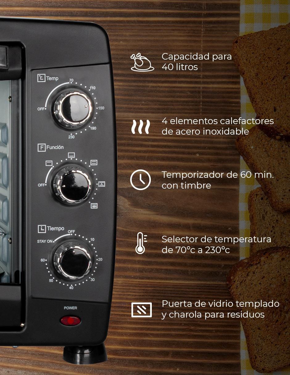 Horno tostador DOT-1666 5