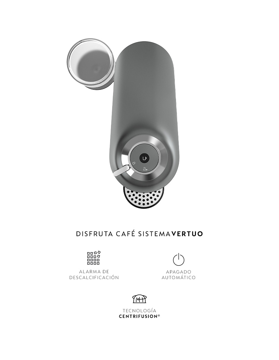 Cafetera de cápsula Vertuo Pop GCV6-US-TI-NE 3