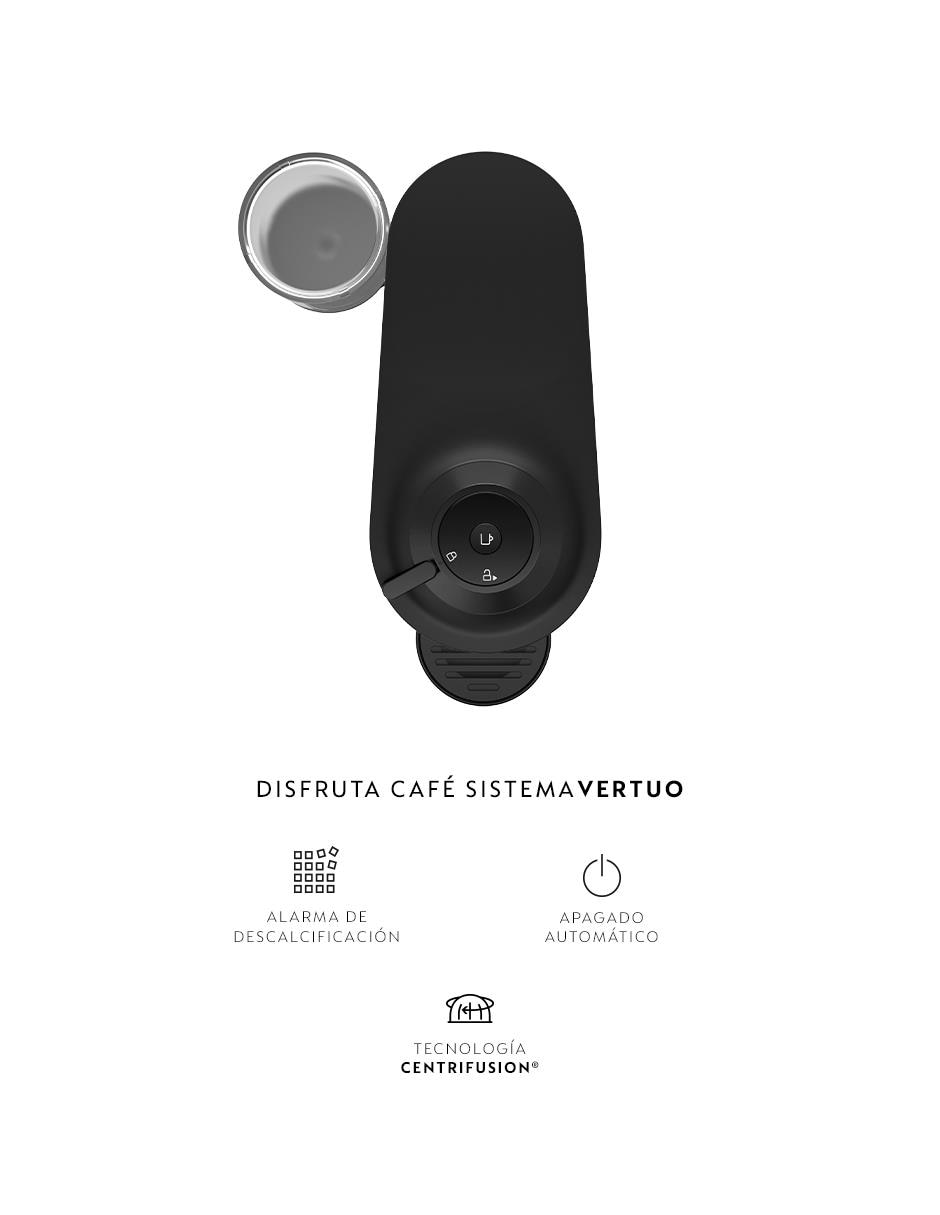 Cafetera de cápsula Vertuo Pop GDV6-US-BK-NE 3