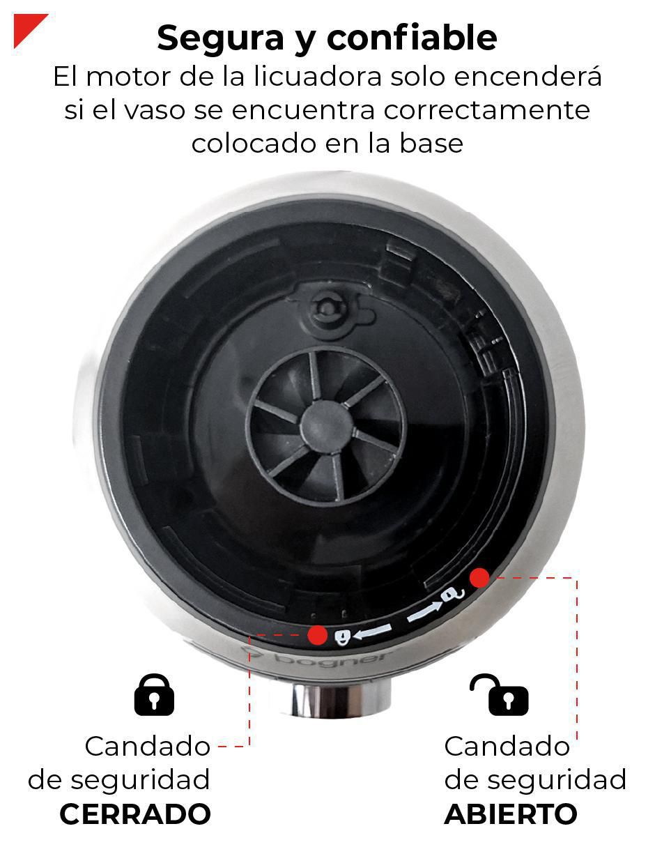 Licuadora bsb01a 8 velocidades 8
