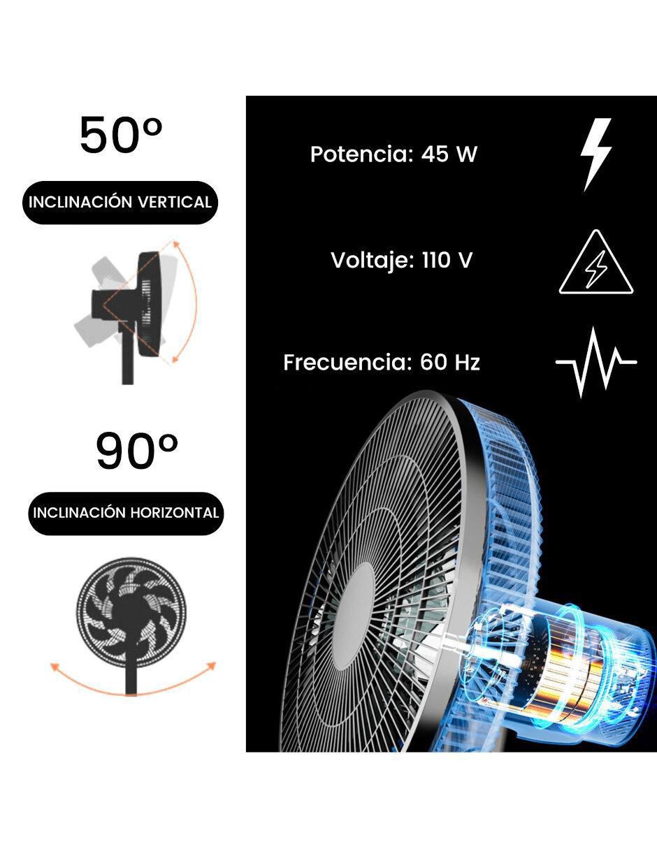 Ventilador de piso 3 velocidades 6