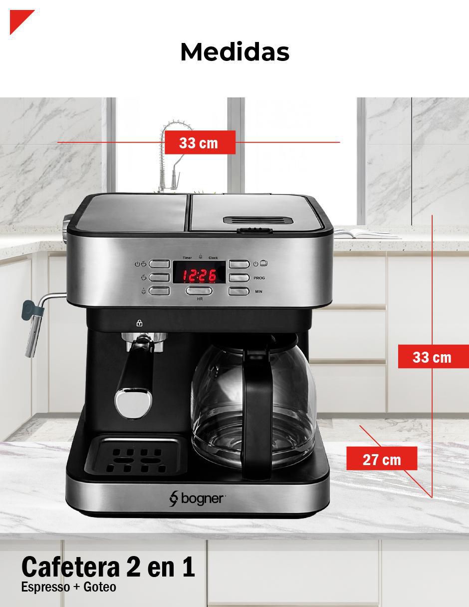 Cafetera Combi bdecm02 12