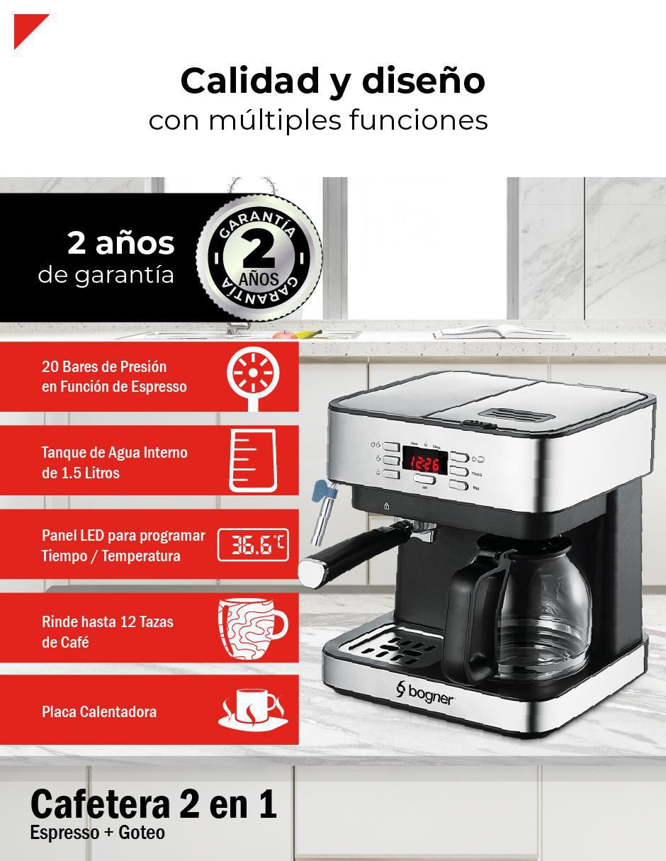 Cafetera Combi bdecm02 4