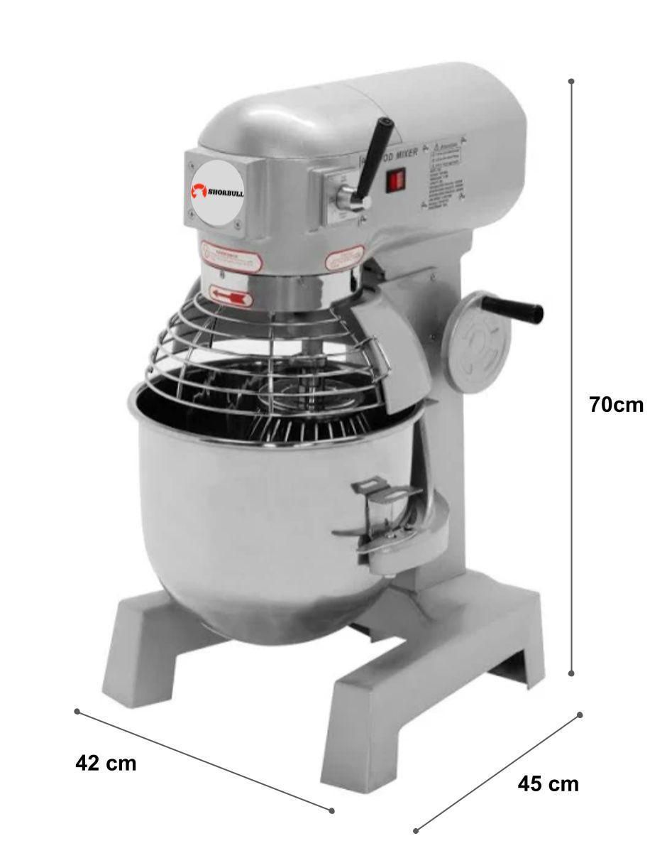 Batidora industrial 3 velocidades Bat-10L 3