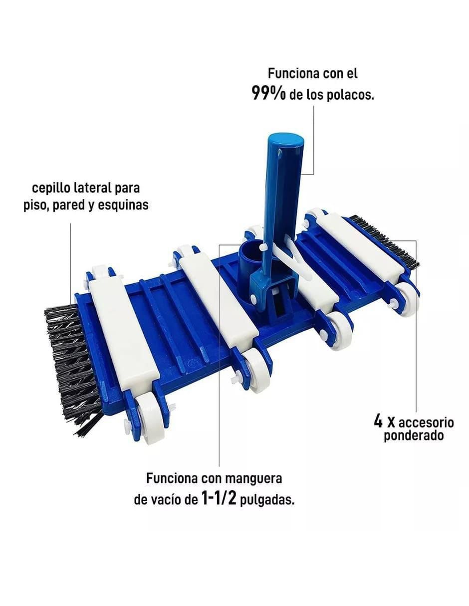 Aspiradora de mano barredora para alberca 1 litro 3