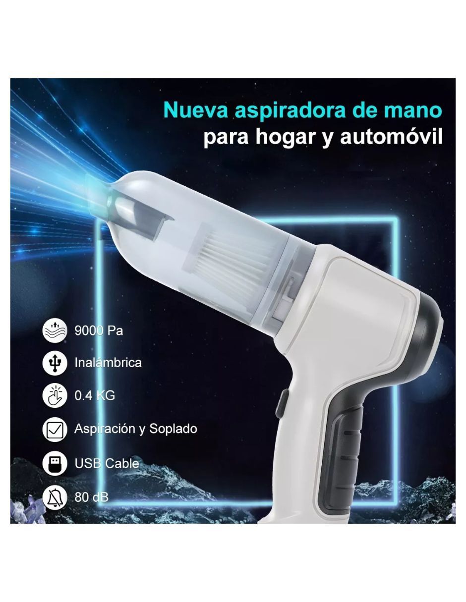 Aspiradora de mano 500 ml 4